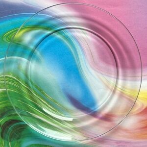 VTG arcoroc Clear Glass 7" Salad Plate